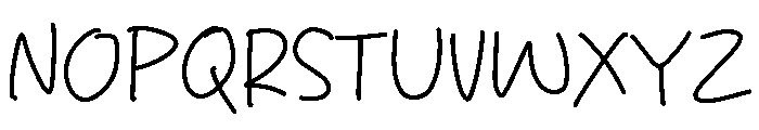 Believe Heart Font UPPERCASE