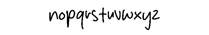Believe Heart Font LOWERCASE