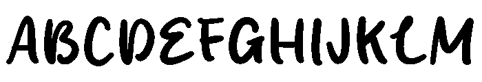 Believe Script Font UPPERCASE