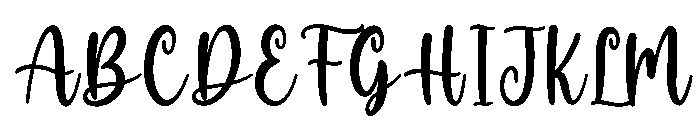 Believe Font UPPERCASE