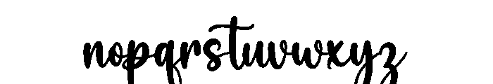 Believe Font LOWERCASE