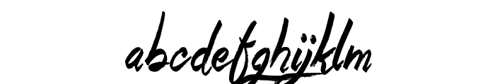 Believer Fever Font LOWERCASE