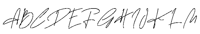 Beligh pen Font UPPERCASE