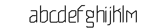 Belight Font LOWERCASE