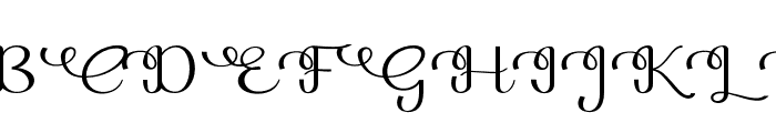 Beligna Font UPPERCASE