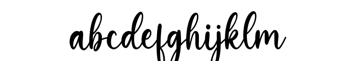 Belisha Font LOWERCASE