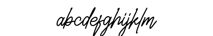 Belistaria Signature Font LOWERCASE