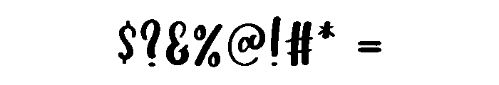 Belive Font OTHER CHARS