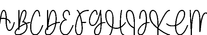 Bella Font UPPERCASE