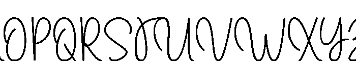 Bella Font UPPERCASE