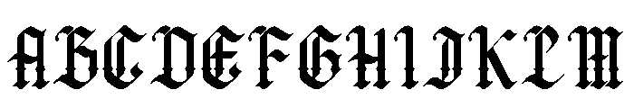Bellanork Regular Font UPPERCASE