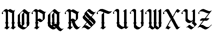 Bellanork Regular Font UPPERCASE
