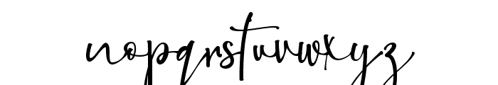 Bellarosa - Personal use Font LOWERCASE