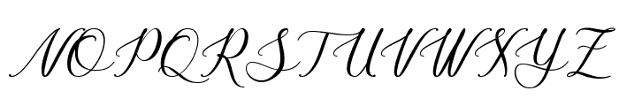 Bellasic Font UPPERCASE