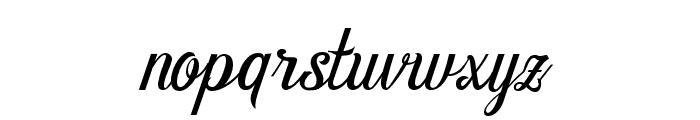 Bellaty Fat Font LOWERCASE