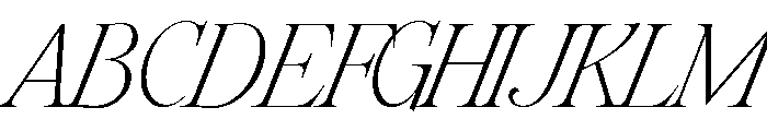 Bellavoir Serif PERSONAL USE Regular Font UPPERCASE