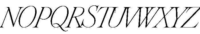 Bellavoir Serif PERSONAL USE Regular Font UPPERCASE