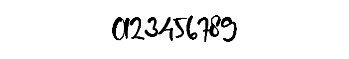 Belle Parker Font OTHER CHARS