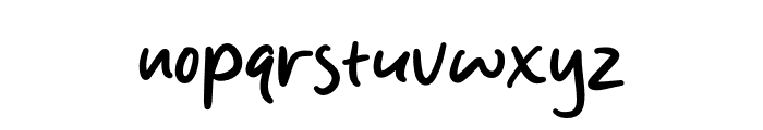 Belline Agatha Font LOWERCASE
