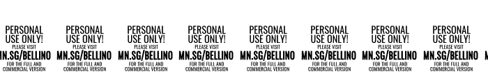 Bellino PERSONAL USE ONLY Font OTHER CHARS