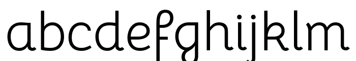 Bellota Regular Font LOWERCASE
