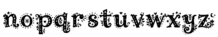 Bellunora Personal Use Only Rg Font LOWERCASE