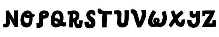 Belly Snack DEMO Regular Font UPPERCASE