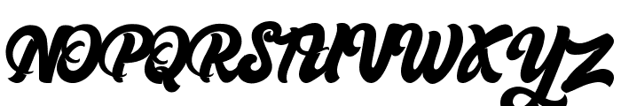 Bellynice Font UPPERCASE