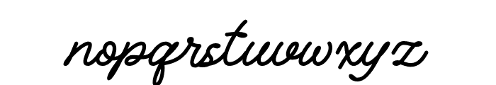 Beloved Botanical Script Demo R Font LOWERCASE