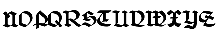 Belwe Gotisch Font UPPERCASE