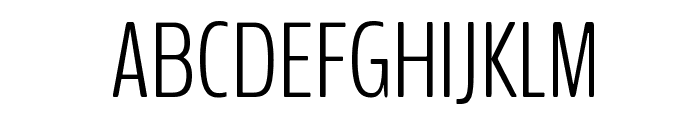 BenchNine Light Font UPPERCASE