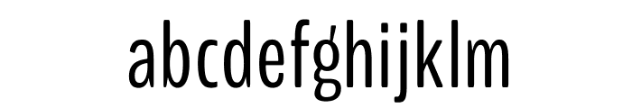 BenchNine Regular Font LOWERCASE