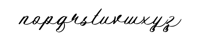 Bendhigola Script Font LOWERCASE