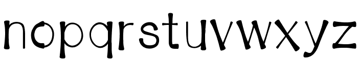 BendyStraw Font LOWERCASE