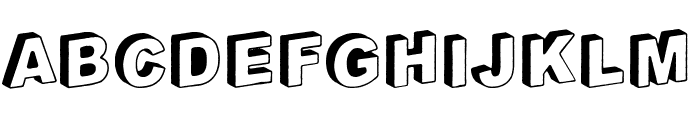 Benidorm Trip Font UPPERCASE