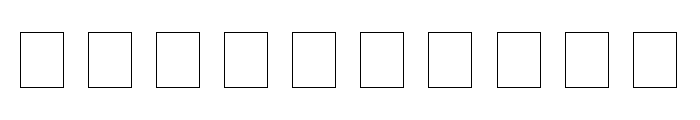 BenjaminCaps Medium Font OTHER CHARS