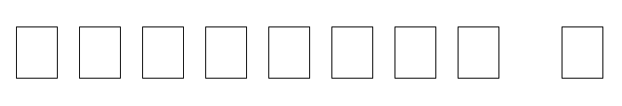 BenjaminCaps Medium Font OTHER CHARS