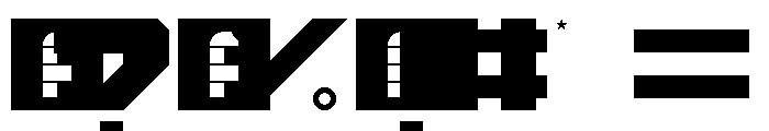 Benny Benassi Font Remake Font OTHER CHARS