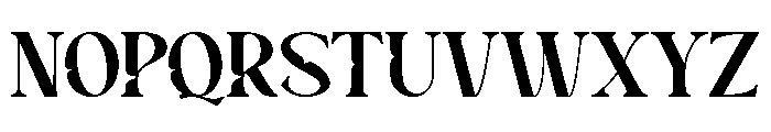 Benogi Regular Font UPPERCASE