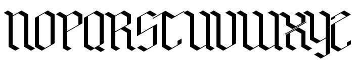 Bensch Gothic Font UPPERCASE