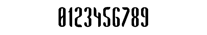 Bent-Knives Font OTHER CHARS