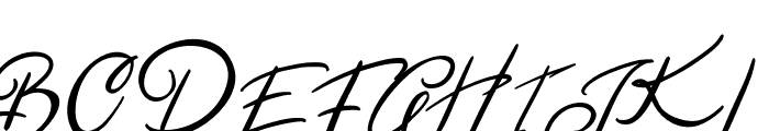 BentleyFREE Font UPPERCASE