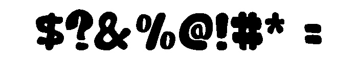 Benubu Font OTHER CHARS