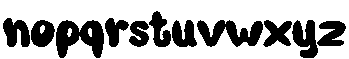 Benubu Font LOWERCASE