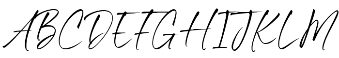 Benyamin Signature Font UPPERCASE