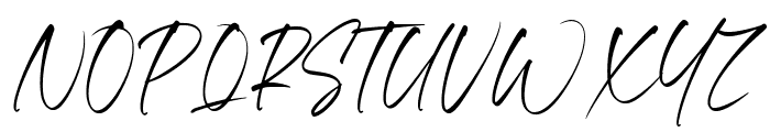Benyamin Signature Font UPPERCASE