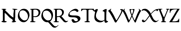 Beowulf Modern Font UPPERCASE