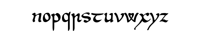 Beowulf Modern Font LOWERCASE