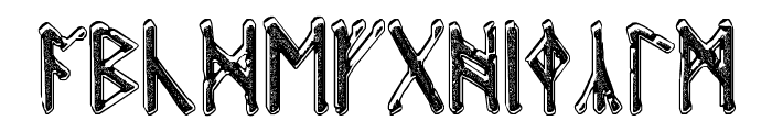 Beowulf Runic Font LOWERCASE