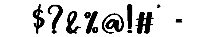 Bepaint Font OTHER CHARS